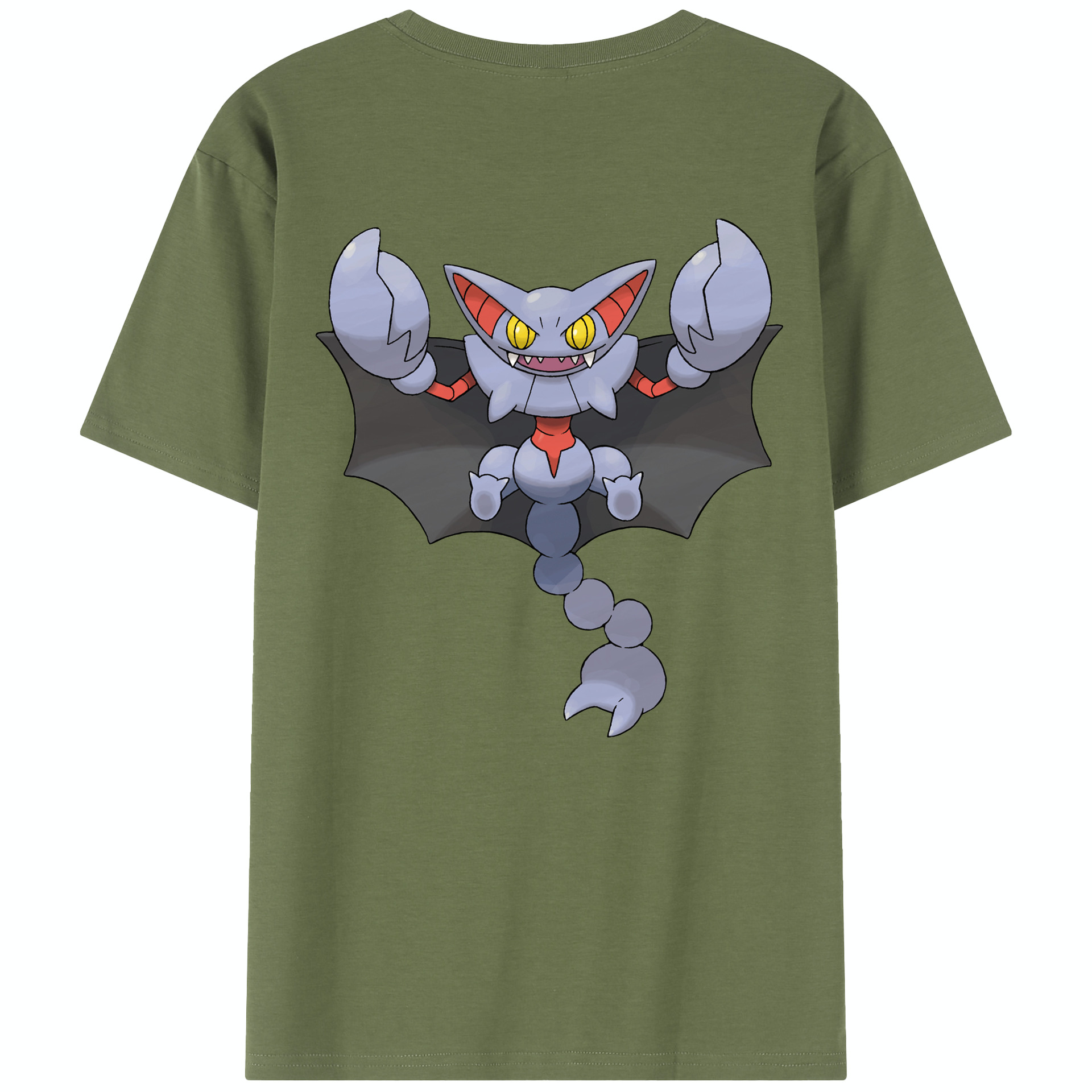 （画像用） ポケットモンスター Pokémon 綿100％半袖Tシャツ（背面プリント）